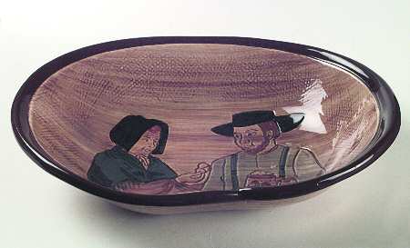 Amish Pretzel Serving Bowl