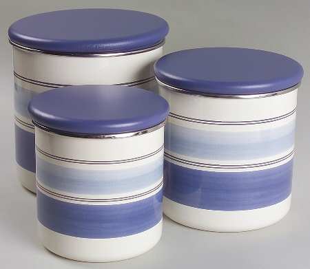 Rio (6 Piece) Metal Canister Set
