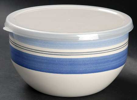Rio 7" Metal Bowl & Plastic Lid