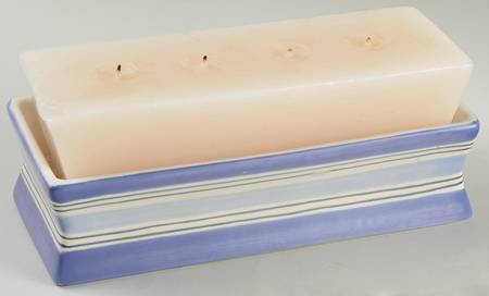 Rio 4 Wick Brick Candle Set