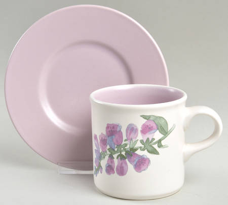 Cape May Flat Cup & Saucer Set