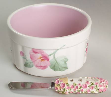 Cape May Dip Bowl & Spreader Set by Pfaltzgraff