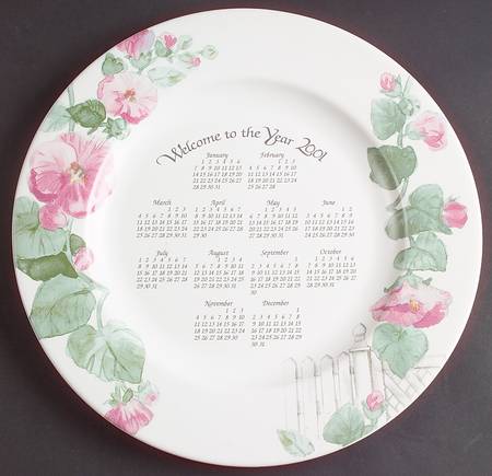 Cape May Calendar Plate