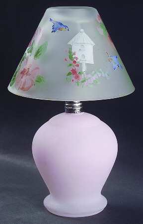 Cape May Tea Light Lamp with Shade