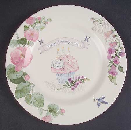 Cape May Happy Birthday Plate