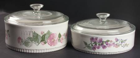 Cape May 4-Piece Bakeware Set (2 Bakers with Lids)