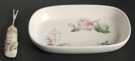 Cape May Hors d'Oeuvre Set (Tray & Fork)