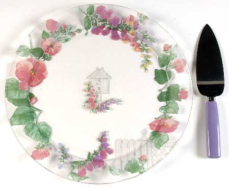 Cape May Cake Plate and Server (Boxed Set)