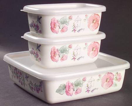 Cape May 6 Piece Metal Bake & Save Set