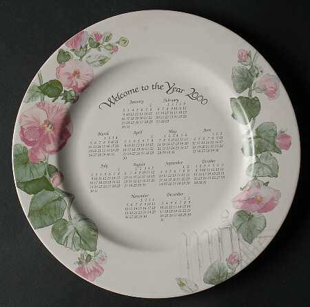 Cape May "2000" Calendar Plate