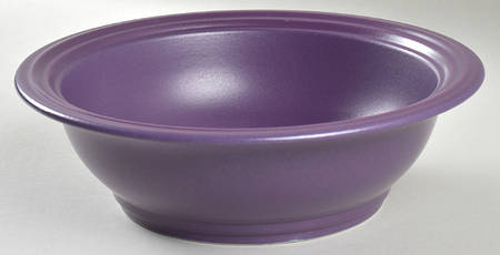 Terrace Plum 9" Round Vegetable Bowl