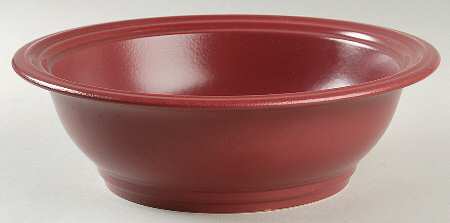 Terrace Raspberry 9" Round Vegetable Bowl