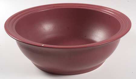 Terrace Raspberry 11" Large Salad Serving Bowl