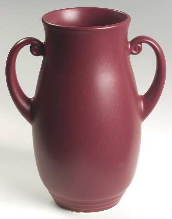 Terrace Raspberry 10" Vase