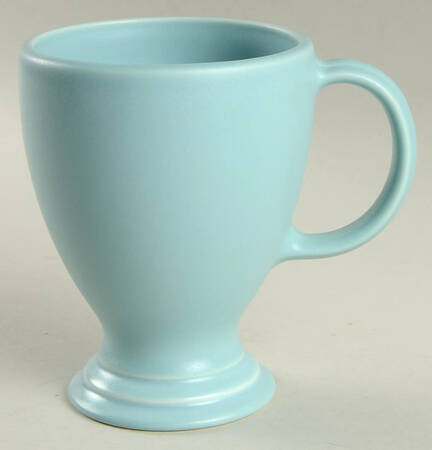 Terrace Aqua Extra Large 16 Oz Pedestal Mug