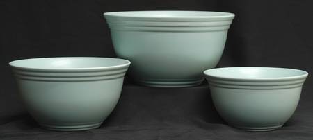 Terrace Aqua (3 Piece) Mixing Bowl Set