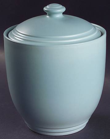 Terrace Aqua Medium Canister & Lid