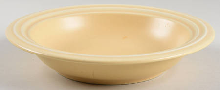 Terrace Buttercream (Yellow) 9" Individual Pasta Bowl