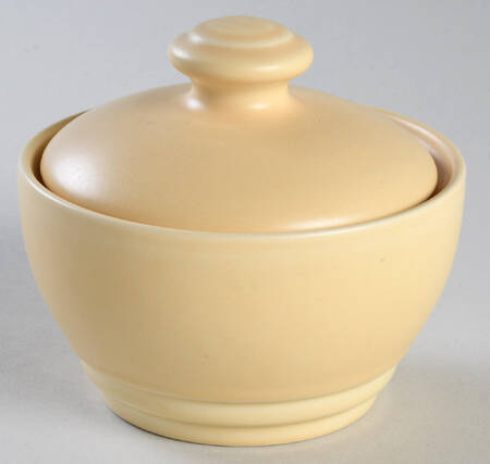 Terrace Buttercream (Yellow) Sugar Bowl & Lid