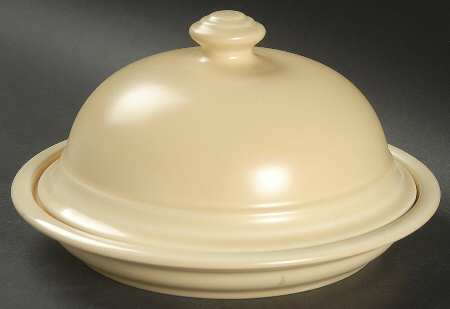 Terrace Buttercream (Yellow) Round Covered Butter