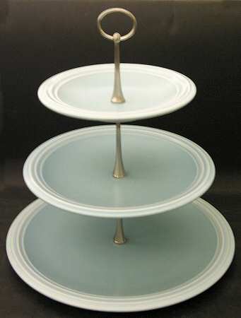 Terrace Azure 3-Tiered Serving Tray (CH, DP, SP)