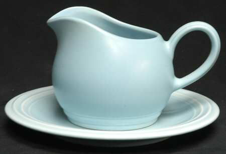 Terrace Azure Gravy Boat & Underplate