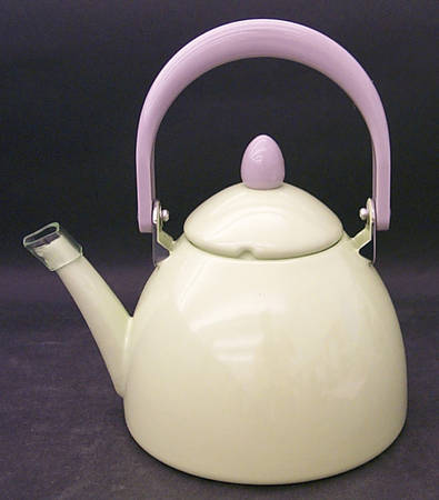 Terrace Pistachio (Green) Metal Kettle & Lid
