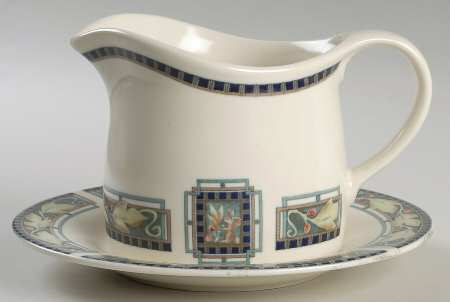 Forest Gravy Boat & Underplate