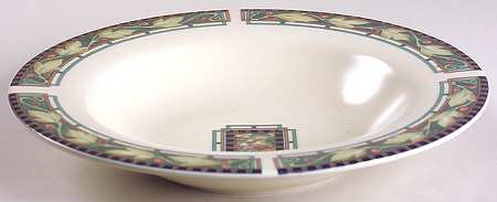Forest Large Rim Soup Bowl
