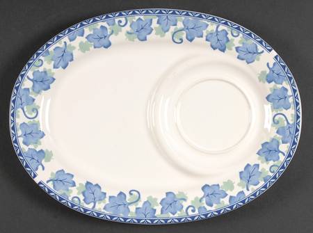 Blue Isle Oval Snack Tray