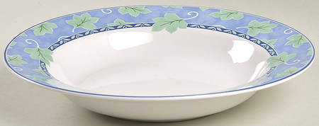 Blue Isle Large Rim Soup Bowl