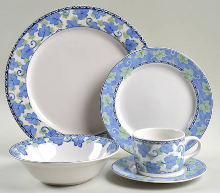 Blue Isle 5 Piece Place Setting