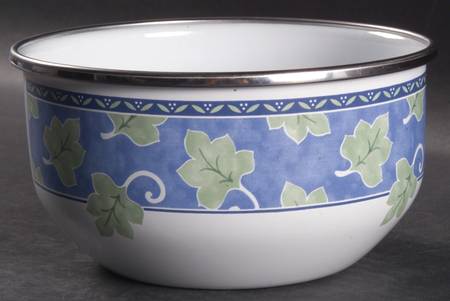 Blue Isle 7" Metal Bowl