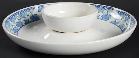 Blue Isle (2 Piece) Chip & Dip Set