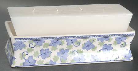 Blue Isle 4 Wick Brick Candle Set