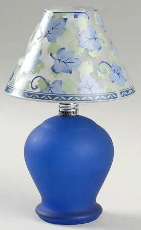 Blue Isle Tea Light Lamp with Shade