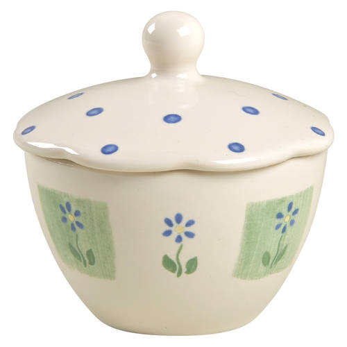 Cloverhill Floral Sugar Bowl & Lid