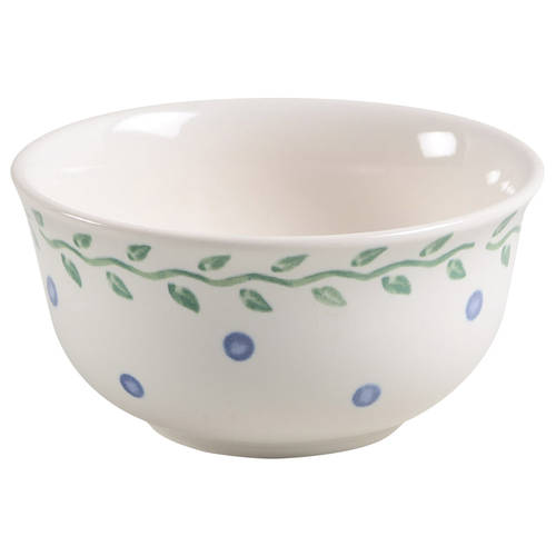 Cloverhill Floral Dessert Bowl
