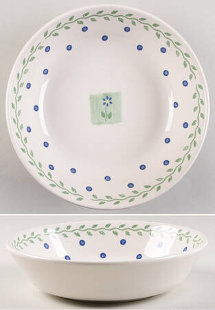 Cloverhill Floral Individual Salad Bowl