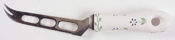 Cloverhill Floral Cheese Knife with Stainless Blade