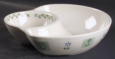 Cloverhill Floral 1 Piece Chip & Dip