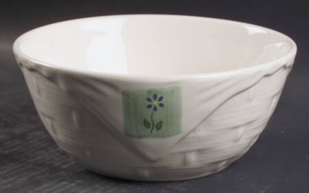 Cloverhill Floral Basket Bowl