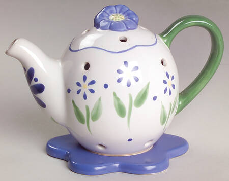 Cloverhill Floral Incense Burner with Stand