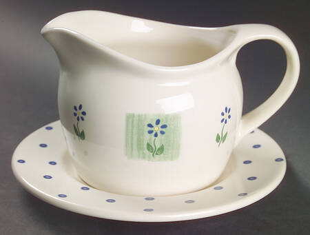Cloverhill Floral Gravy Boat & Underplate