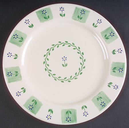 Cloverhill Floral Dinner Plate