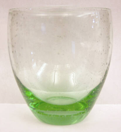 Cloverhill Floral Glassware Double Old Fashioned