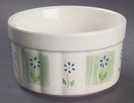 Cloverhill Floral Dip Bowl (for Dip and Spreader)