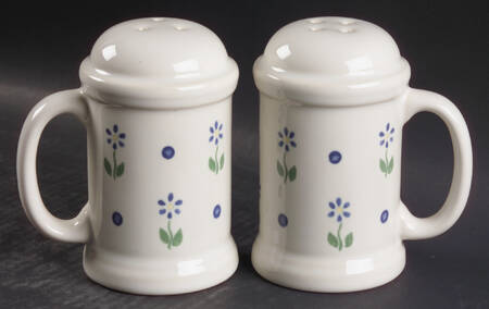 Cloverhill Floral Stove Top Salt & Pepper Set
