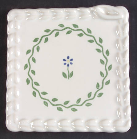 Cloverhill Floral Embossed Square Trivet
