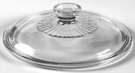 Cloverhill Floral 1.5 Quart Round Covered Baker Lid